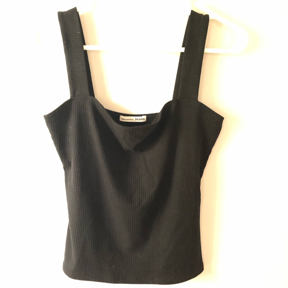 Reformation Canyon Tank Black
